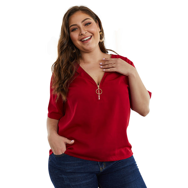 Plus Size Classic Plain Coat