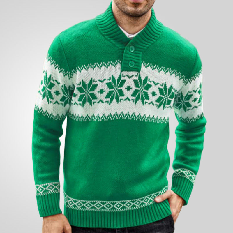 Men's Christmas Jacquard Sweater