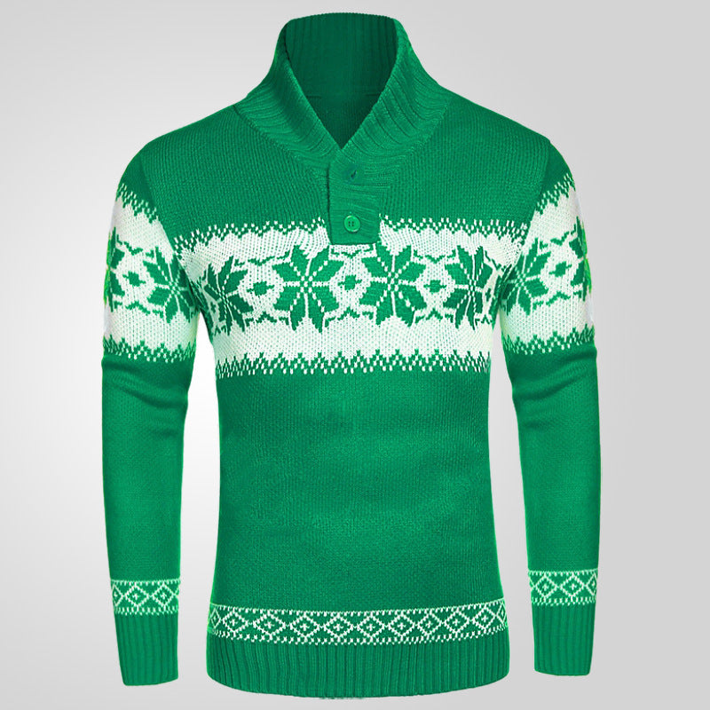 Men's Christmas Jacquard Sweater