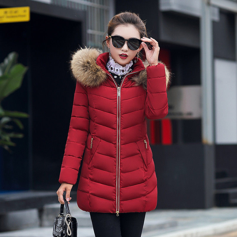 Long Hooded Padded Parka