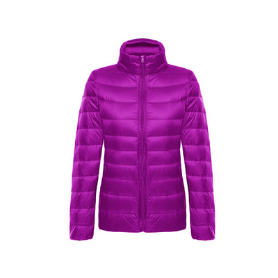 Plus Size Lightweight Down Puffer Coat