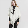 Hooded Poncho Cardigan