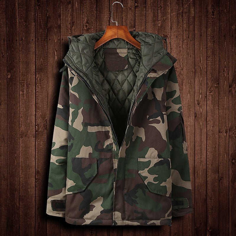 Men's Camo Cotton Jacket