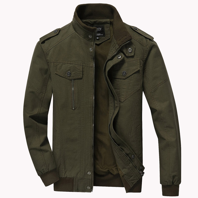 Men's Military Pilot Bomber Jacket