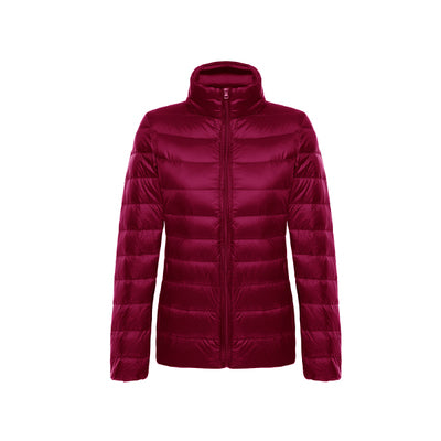 Plus Size Lightweight Down Puffer Coat