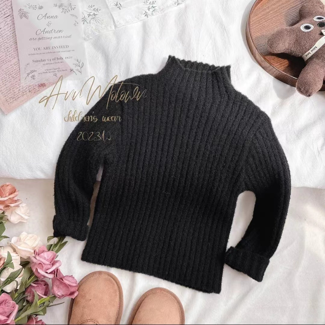 Kids' Hooded Knit Cardigan