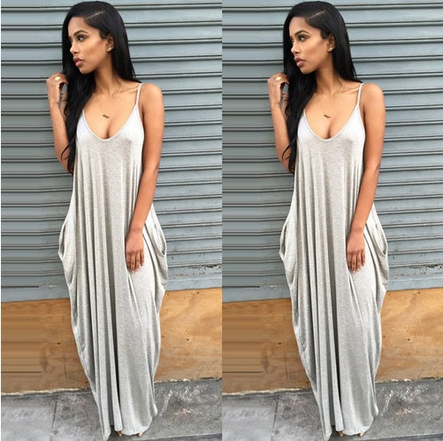 Plus Size Casual Maxi Dress