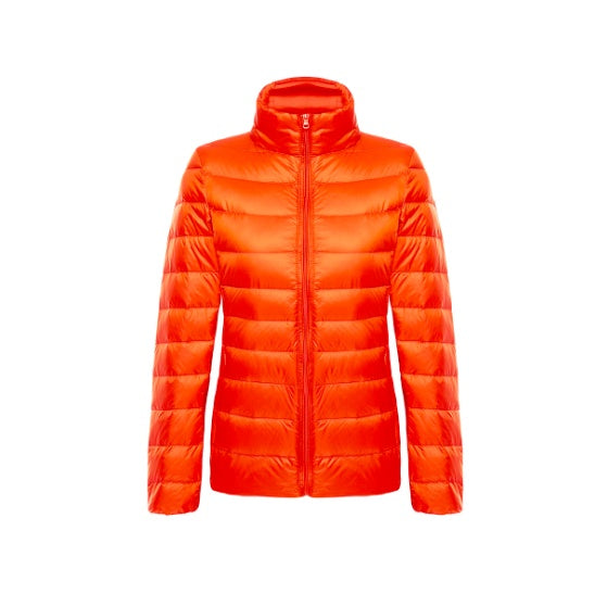 Plus Size Lightweight Down Puffer Coat