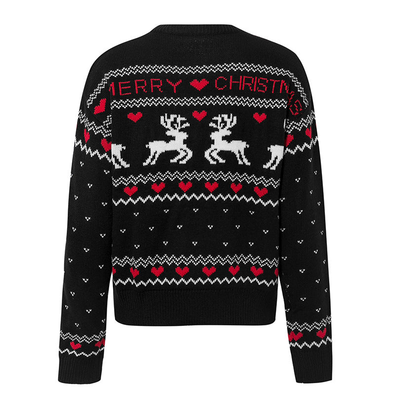 Reindeer Heart Sweater
