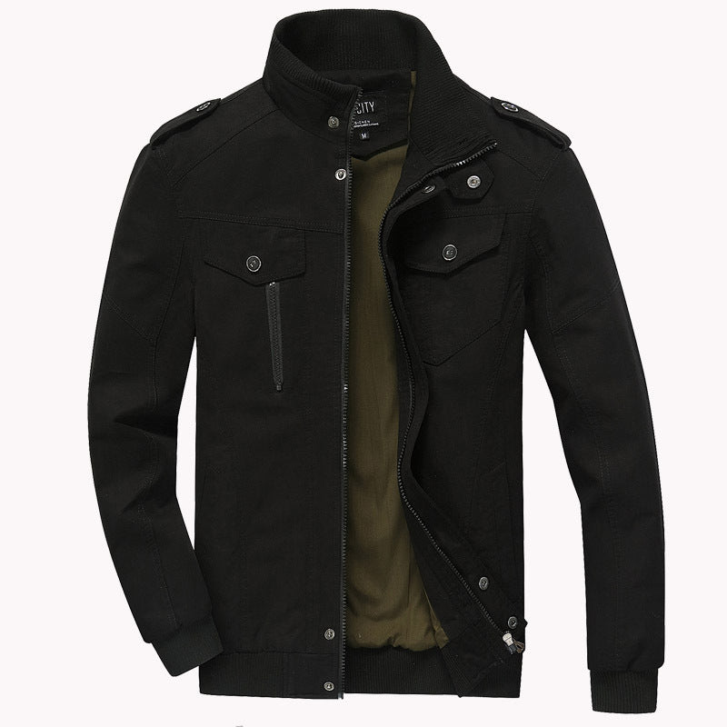 Men's Military Pilot Bomber Jacket