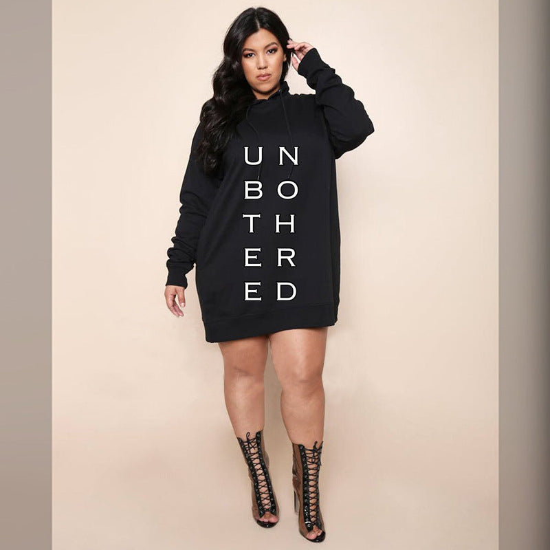 Plus Size Hooded Pullover Top