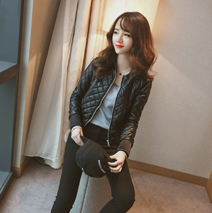 Plus Size Slim Short Jacket