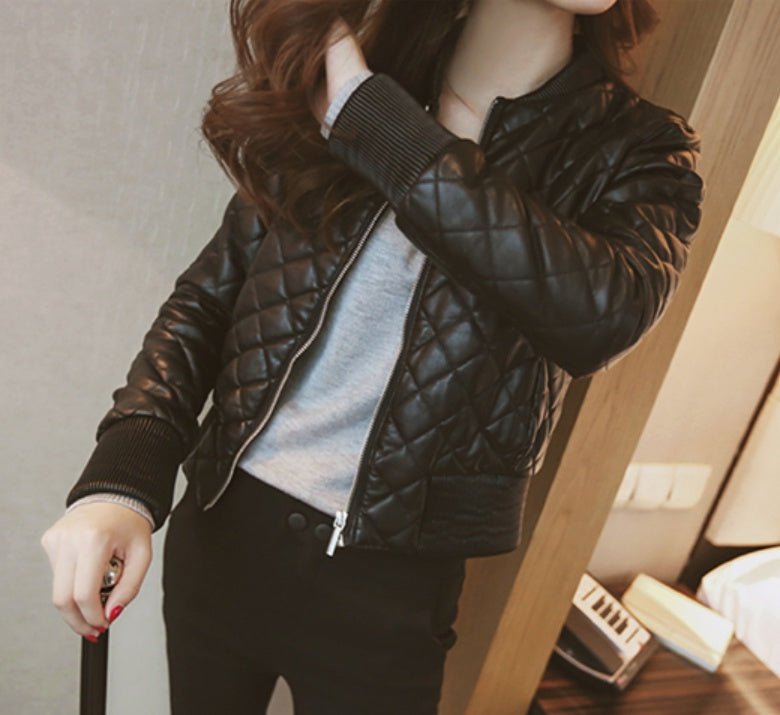 Plus Size Slim Short Jacket
