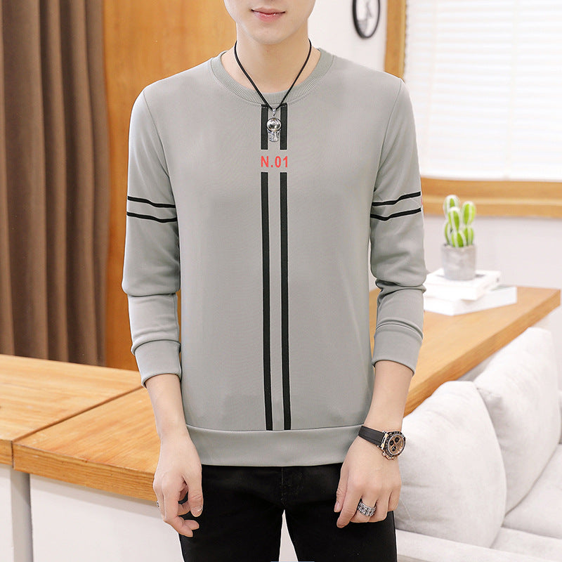 Men's Printed Long Sleeve Tee