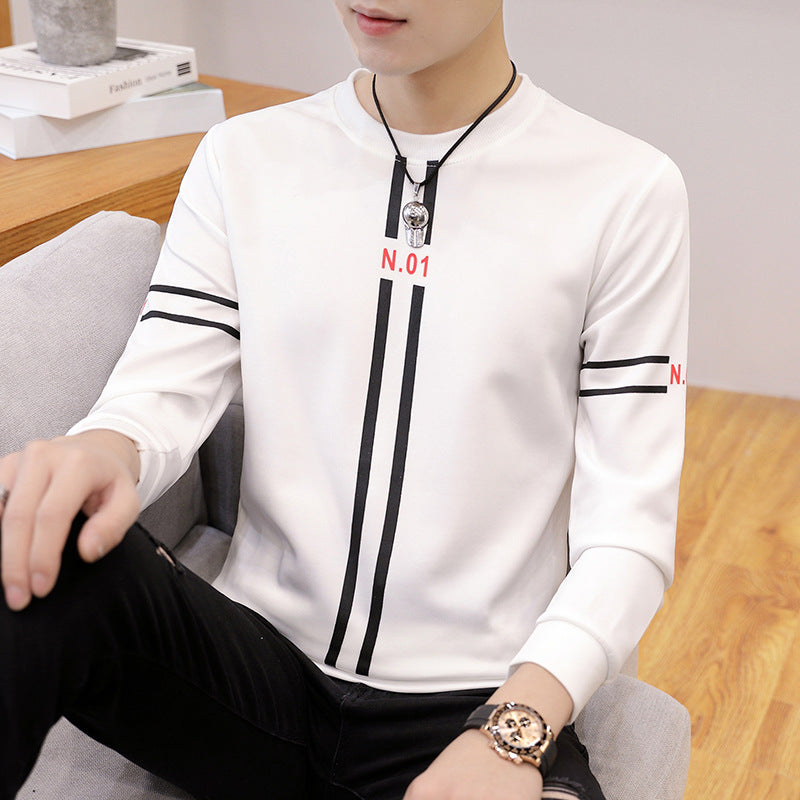Men's Printed Long Sleeve Tee