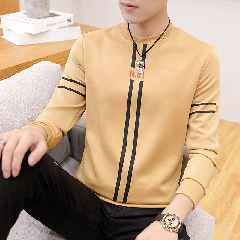Men's Printed Long Sleeve Tee