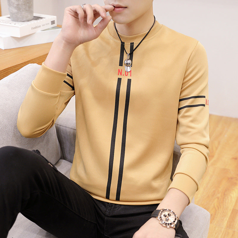 Men's Printed Long Sleeve Tee
