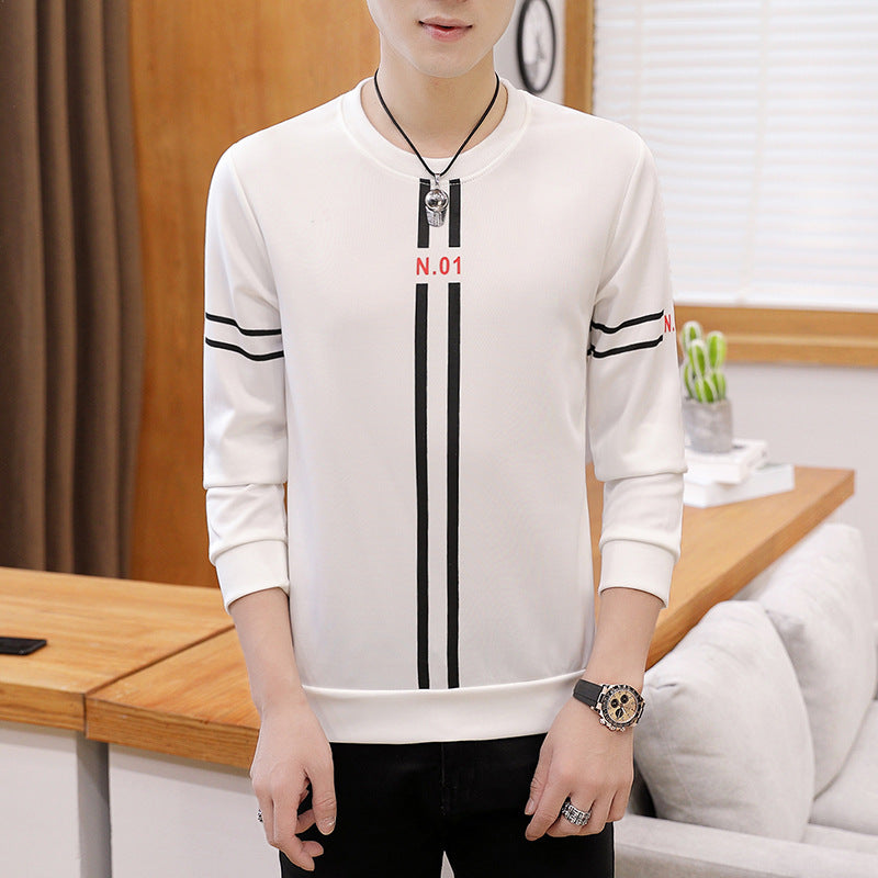 Men's Printed Long Sleeve Tee