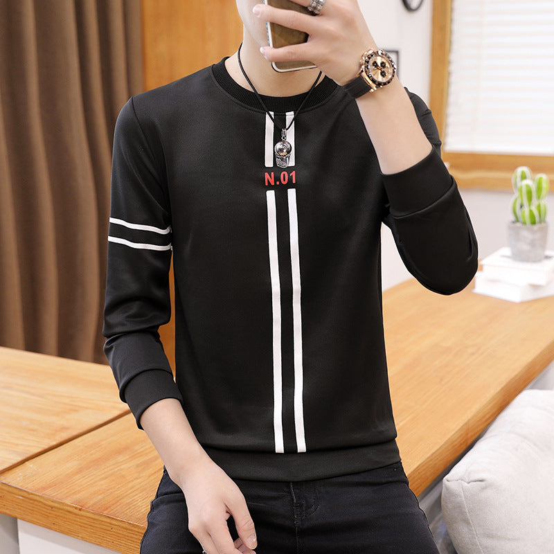 Men's Printed Long Sleeve Tee