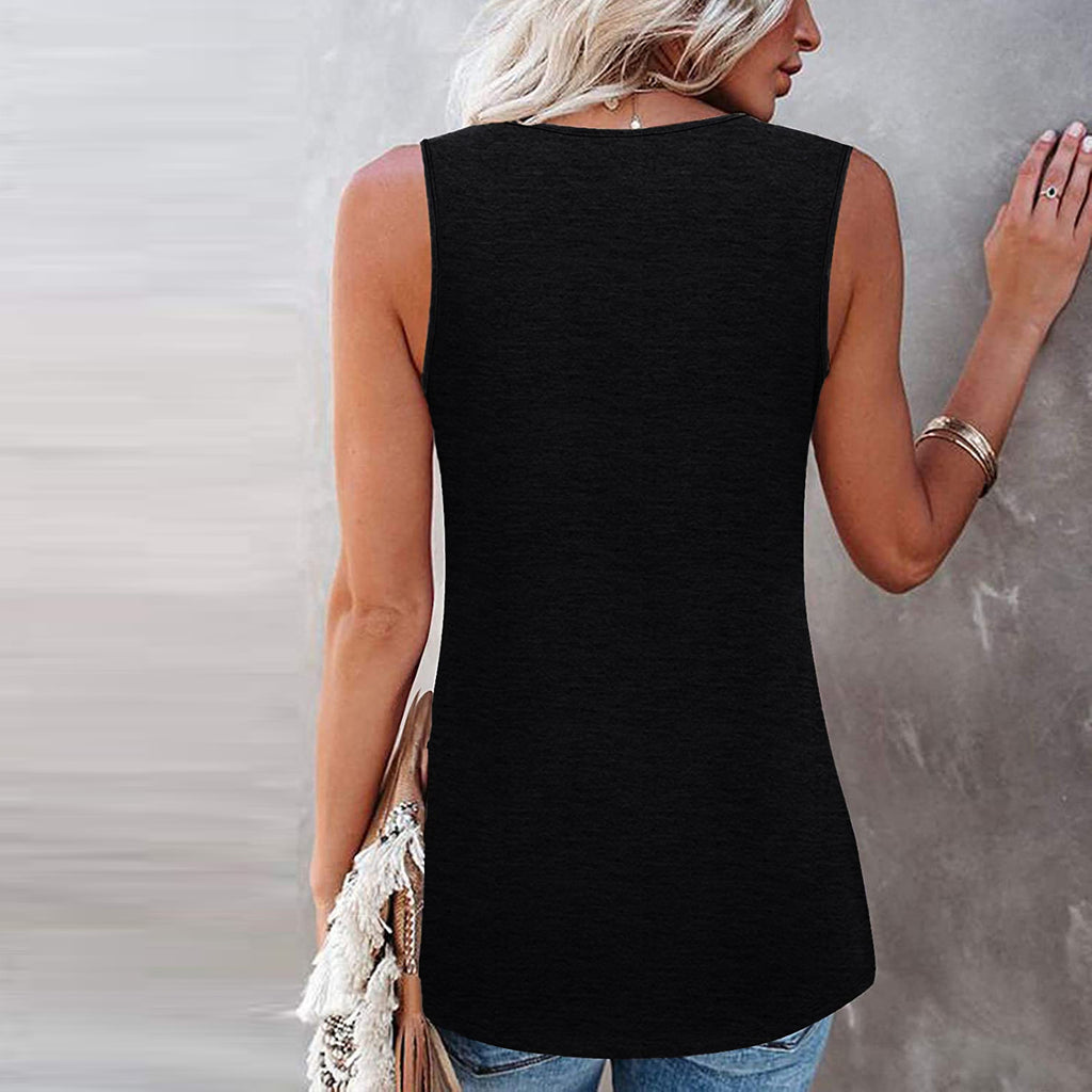 Plus Size Lace Tank Top