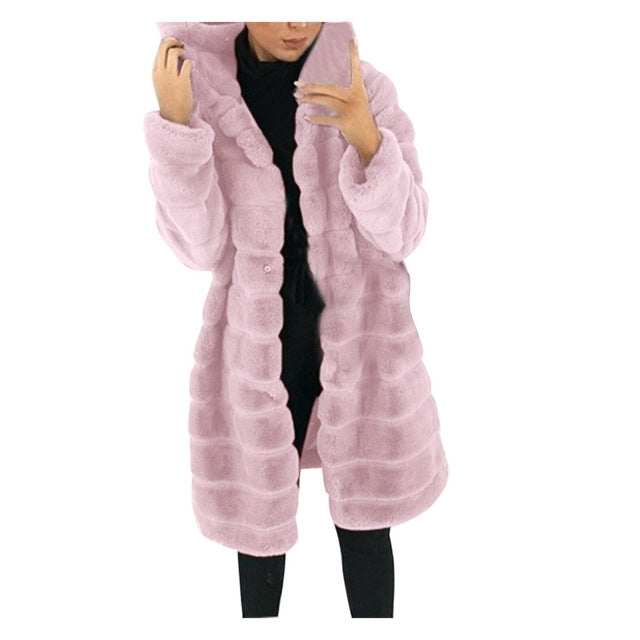 Long White Puffer Coat