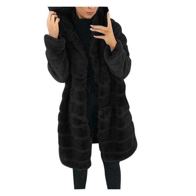 Long White Puffer Coat