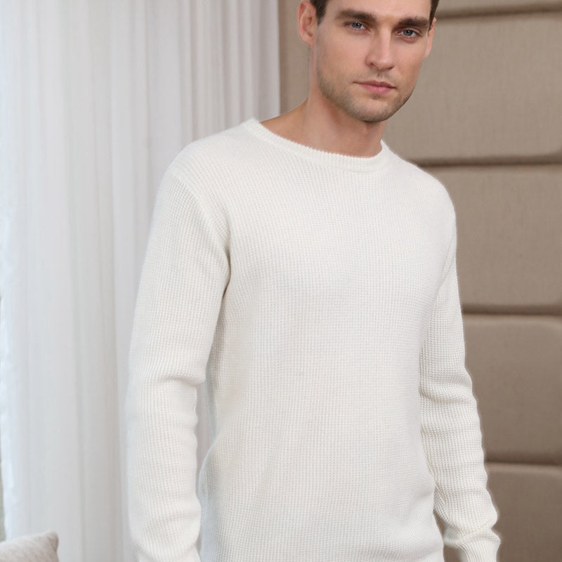 Men's Cashmere Crewneck Sweater
