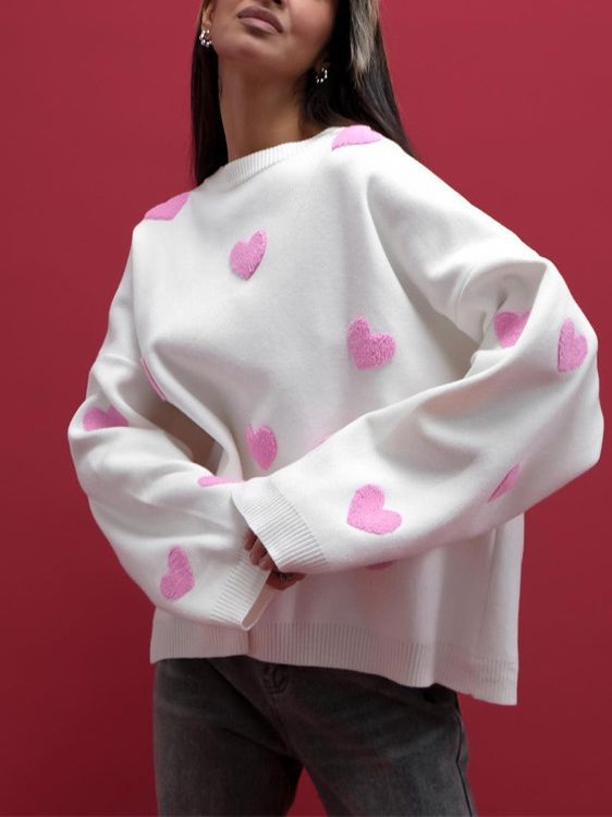 Heart Crewneck Sweater
