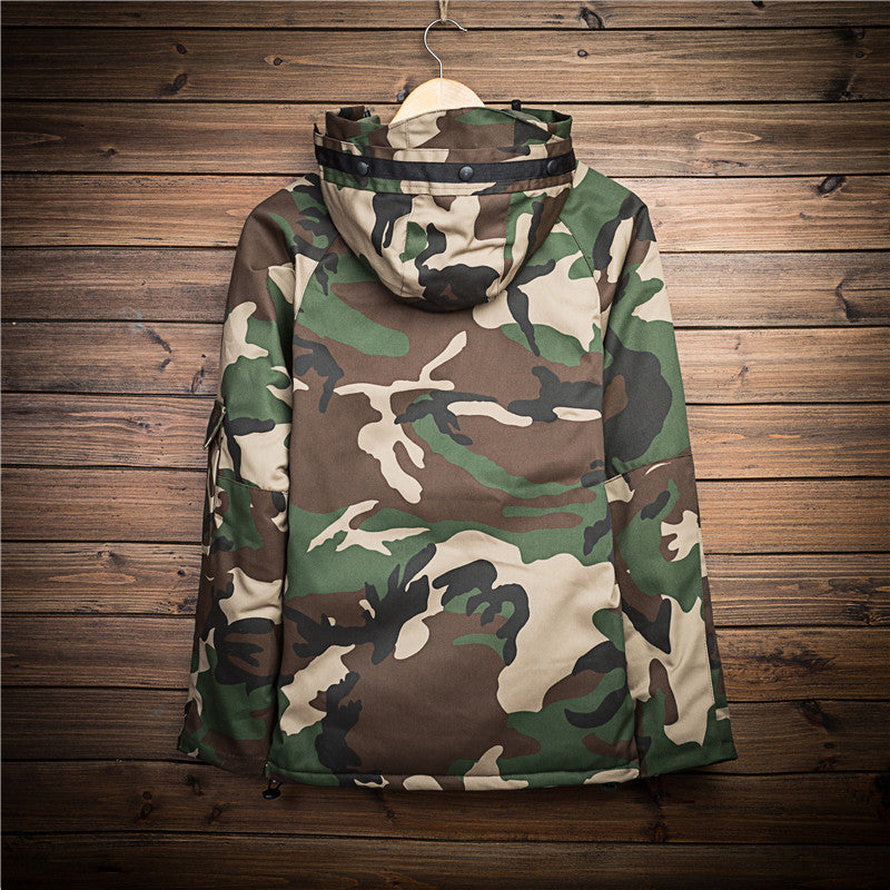 Men's Camo Cotton Jacket