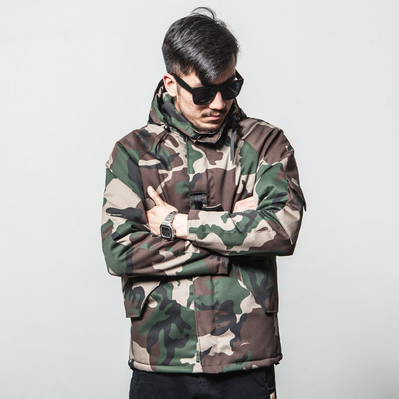Men's Camo Cotton Jacket