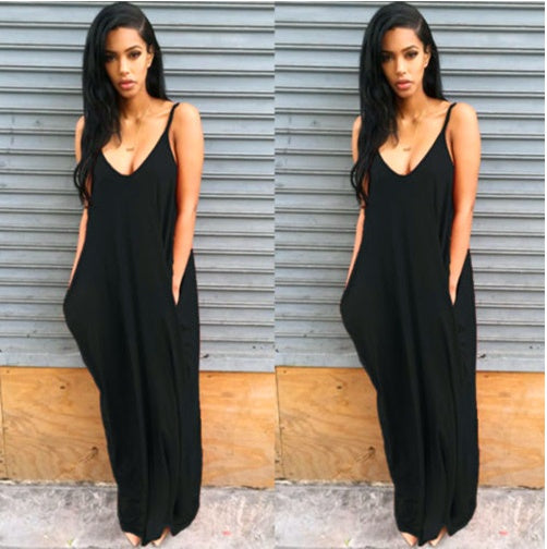 Plus Size Casual Maxi Dress