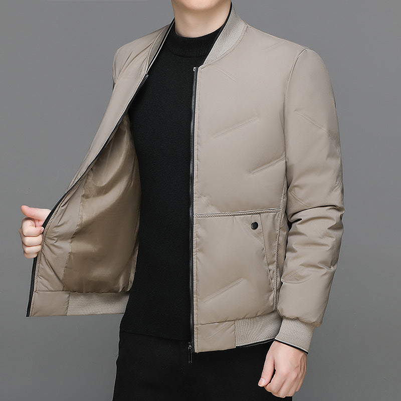 Men's Baseball Down Jacket