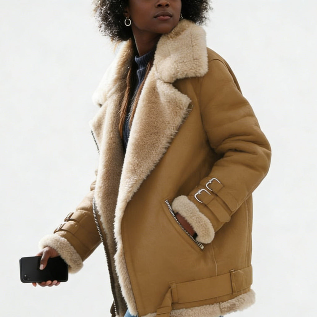 Plus Size Thick Winter Overcoat