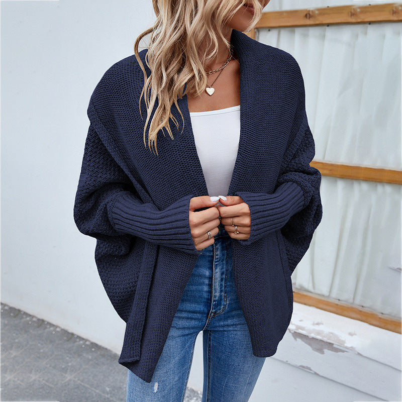 Batwing Lapel Cardigan