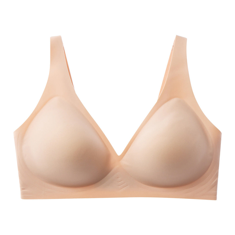 Women's Solid Color Full-Cup Push-Up Bra
