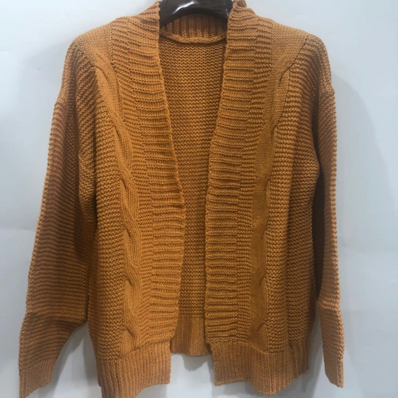 Faux Mohair Cardigan