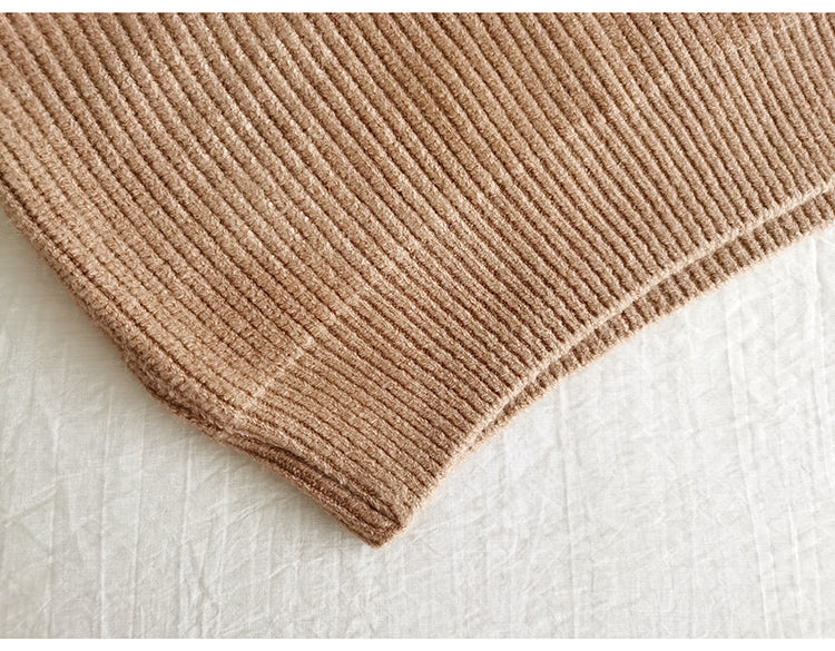 Oversized V-Neck Sweater