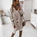 Plus Size Vintage Wool Coat