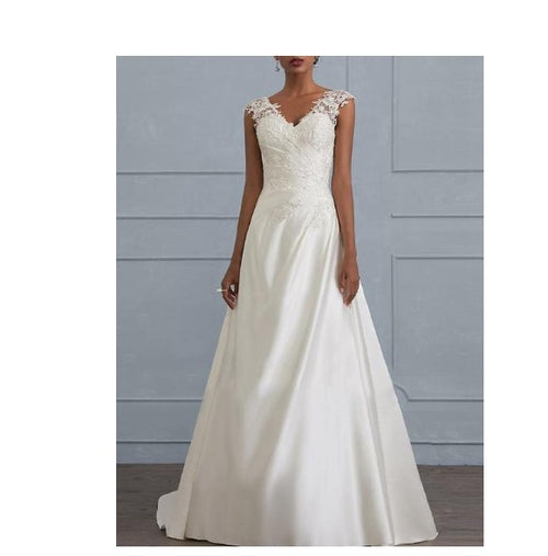 Backless White Lace Dress — product image 2
