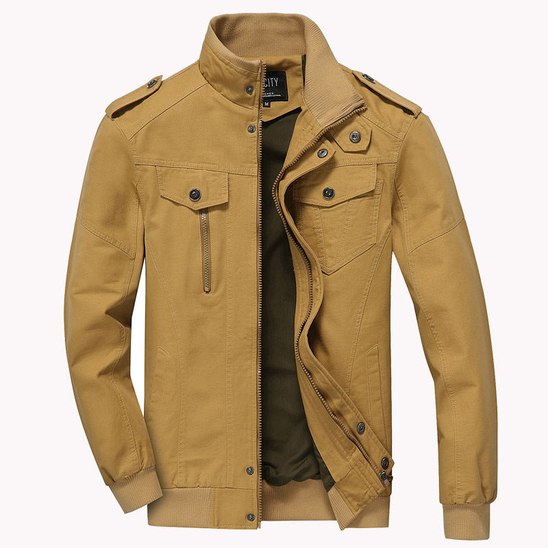 Men's Military Pilot Bomber Jacket
