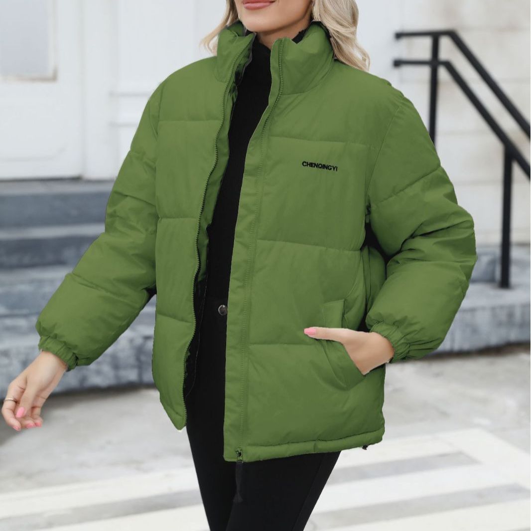 Windproof Puffer Coat