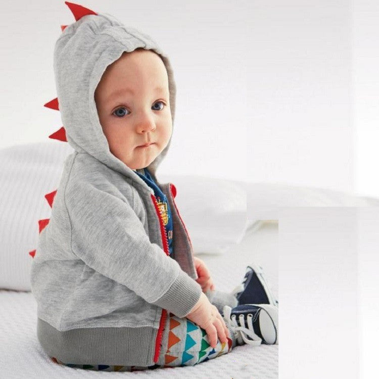 Kids' Dinosaur Faux Fur Coat