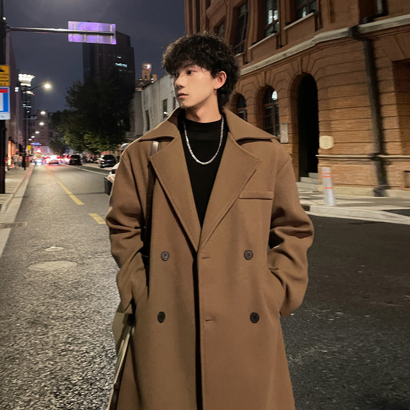Men's Relaxed Wool Coat
