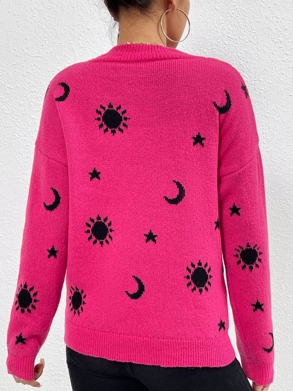 Skull Jacquard Sweater