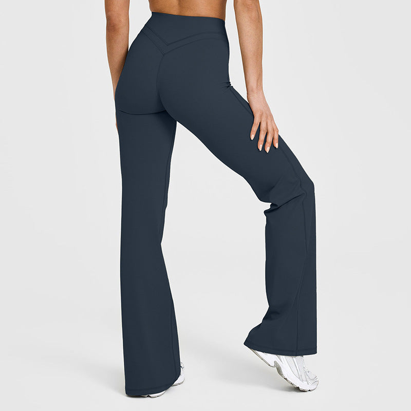 Women's Sports Fitness Tummy-Control Hip-Lifting Casual Pants
