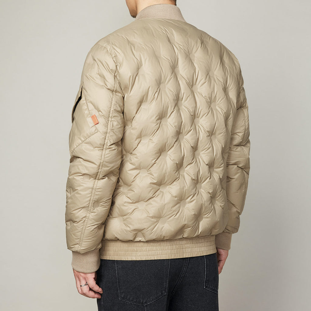 Men's Baseball Collar Down Jacket