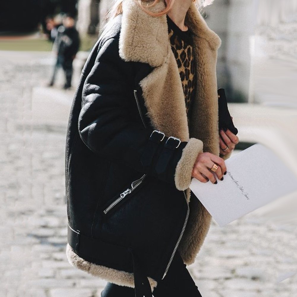 Plus Size Thick Winter Overcoat