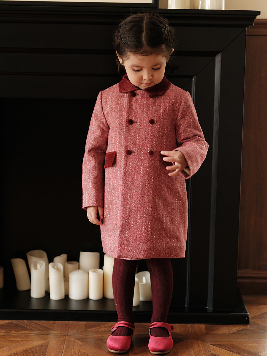 Girls' Wool Blend Coat