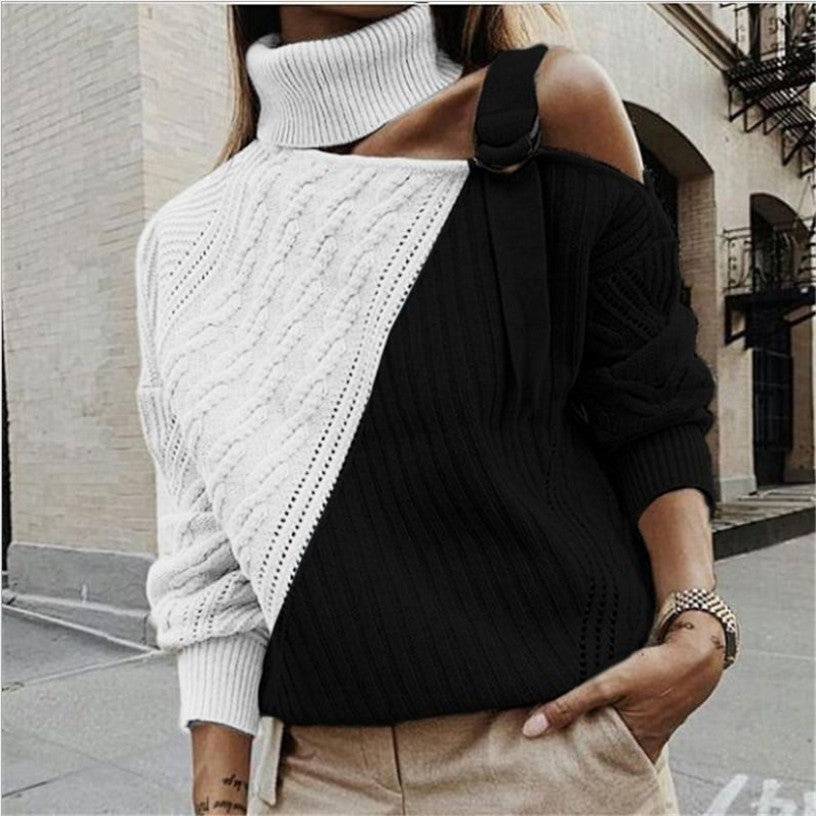 Leopard Patchwork Sweater
