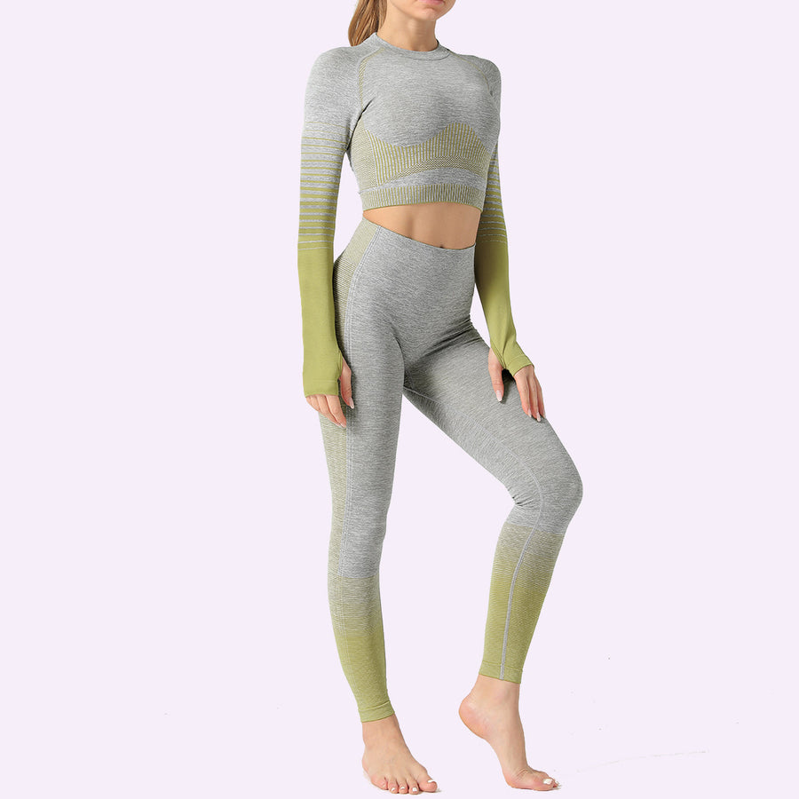 Seamless Yoga Top & Leggings Set
